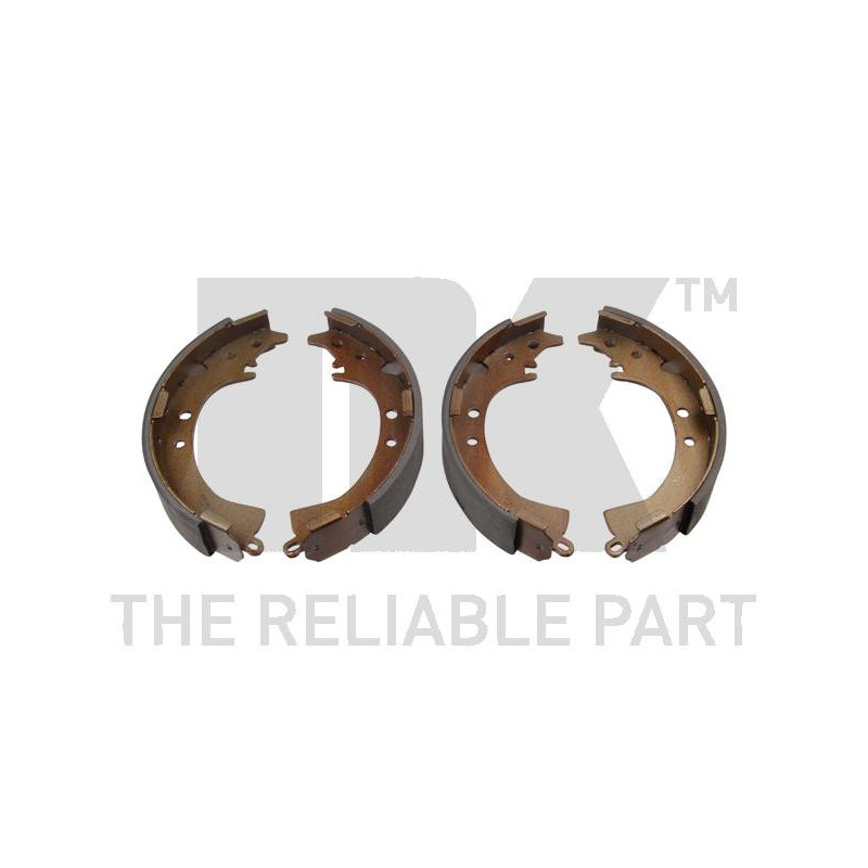 Jeu de mâchoires de frein NK