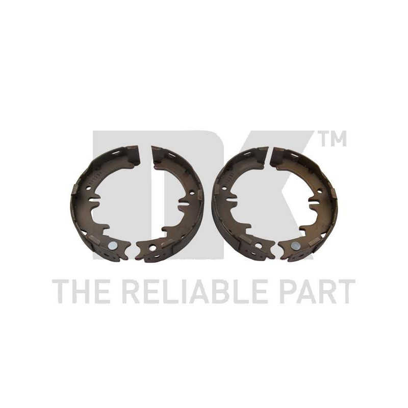 Jeu de mâchoires de frein (frein de stationnement) NK