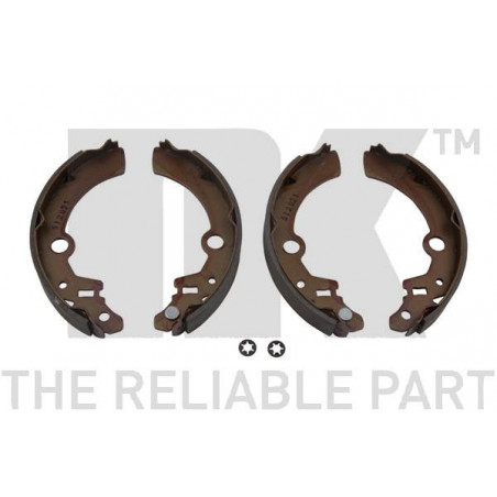 Jeu de mâchoires de frein NK