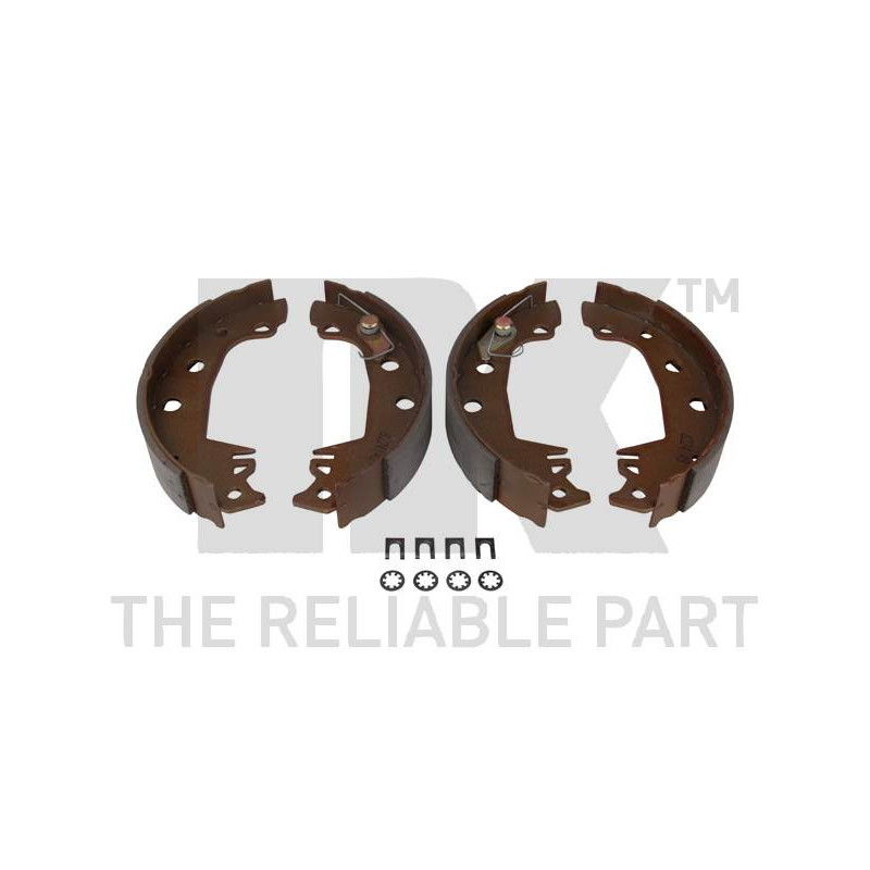 Jeu de mâchoires de frein NK