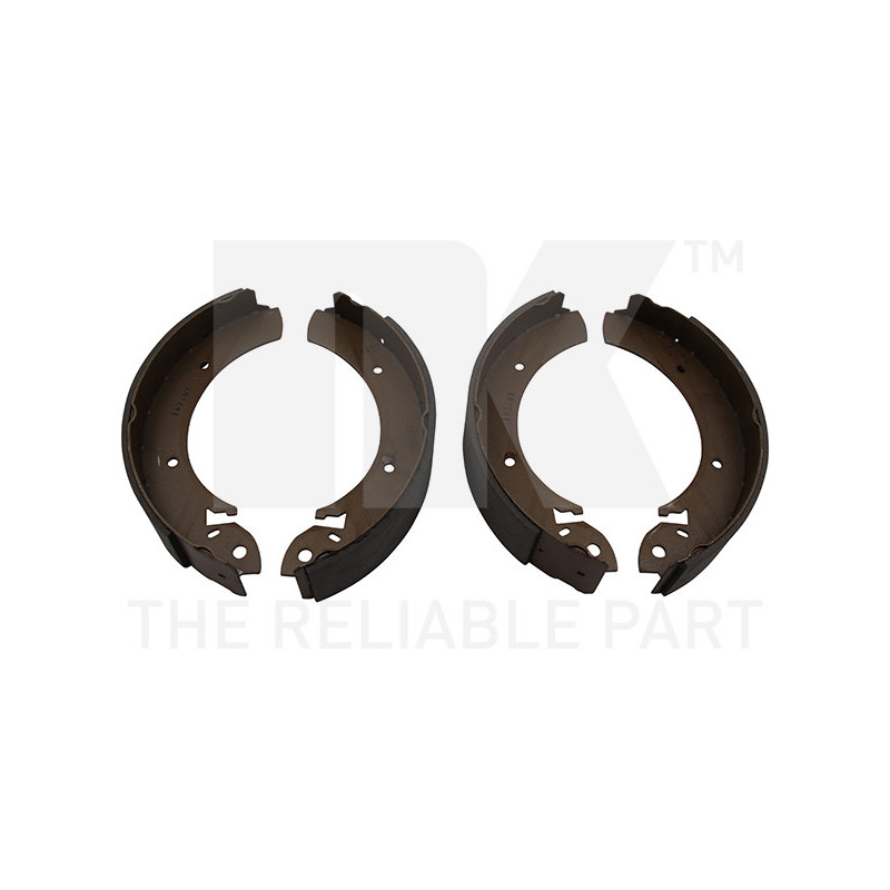 Jeu de mâchoires de frein NK