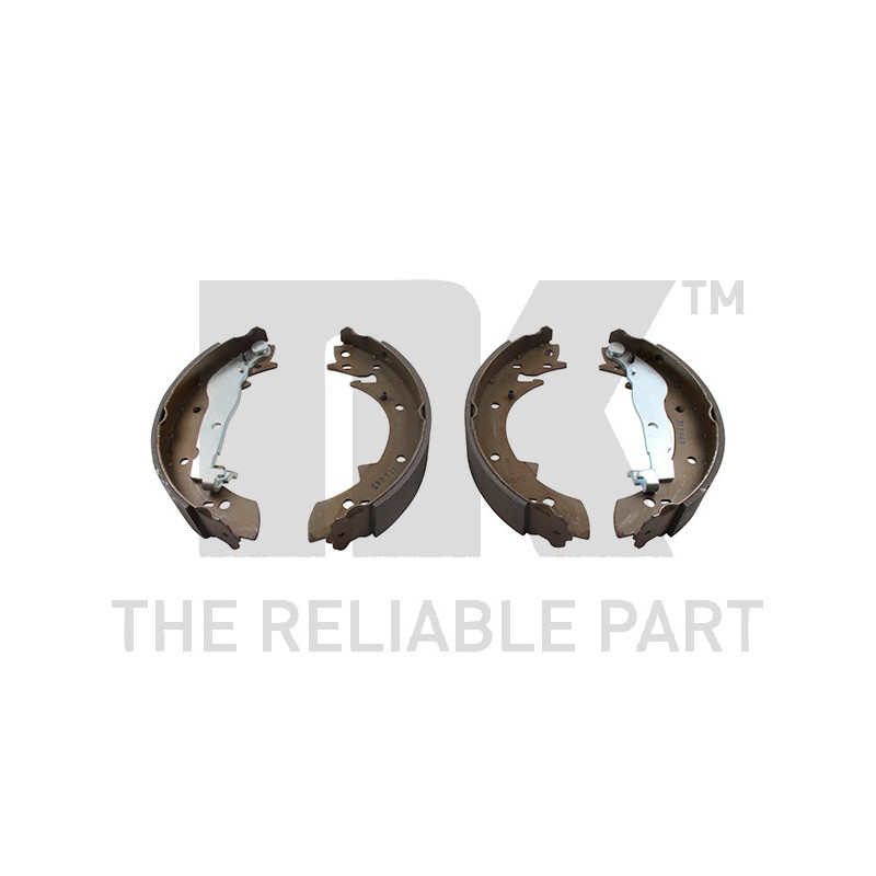 Jeu de mâchoires de frein NK