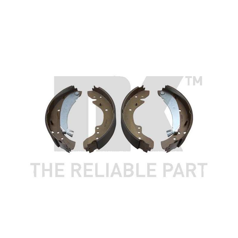 Jeu de mâchoires de frein NK