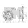 Jeu de 2 disques de frein NK