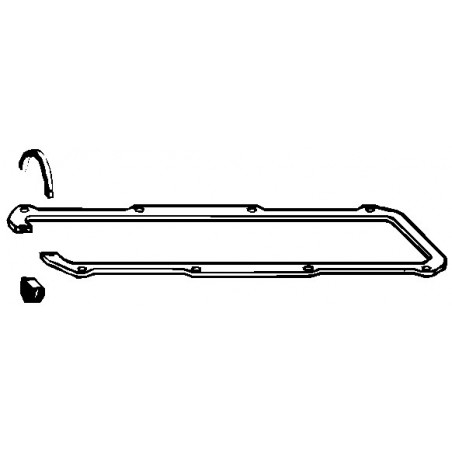 Jeu de joints d'étanchéité (couvercle de culasse) ELRING