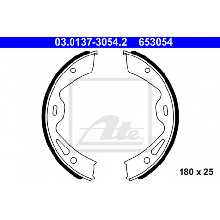 Jeu de mâchoires de frein...