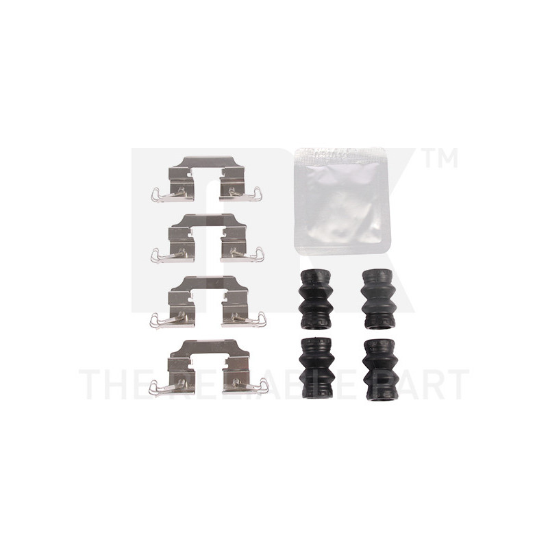 Kit d'accessoires (plaquette de frein) NK