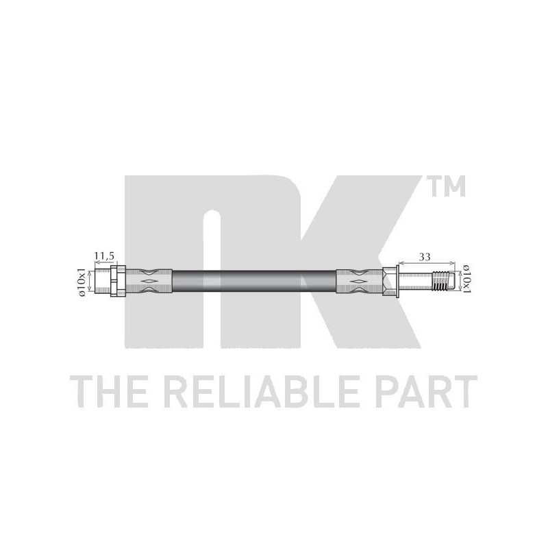 Flexible de frein NK