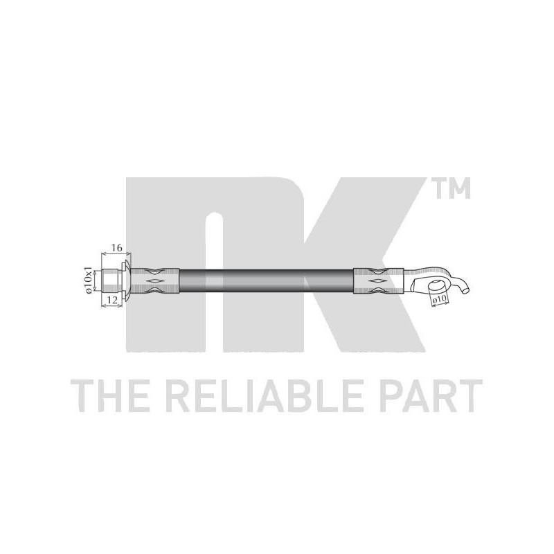 Flexible de frein NK