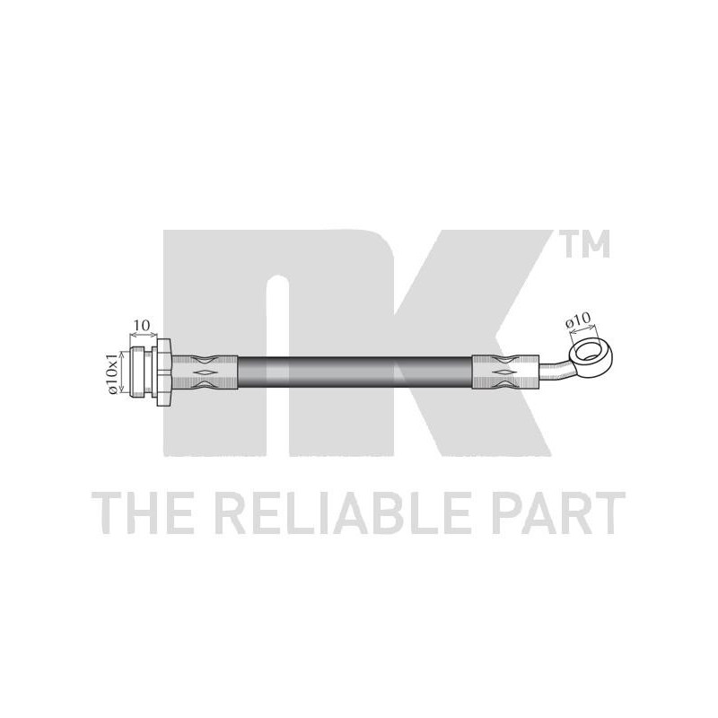 Flexible de frein NK