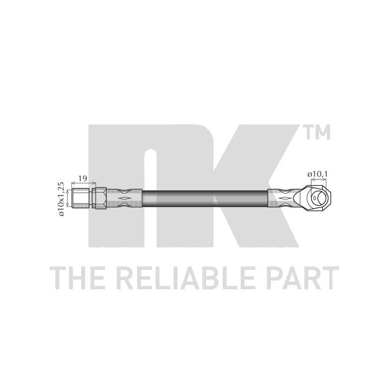 Flexible de frein NK