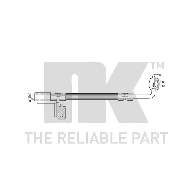 Flexible de frein NK