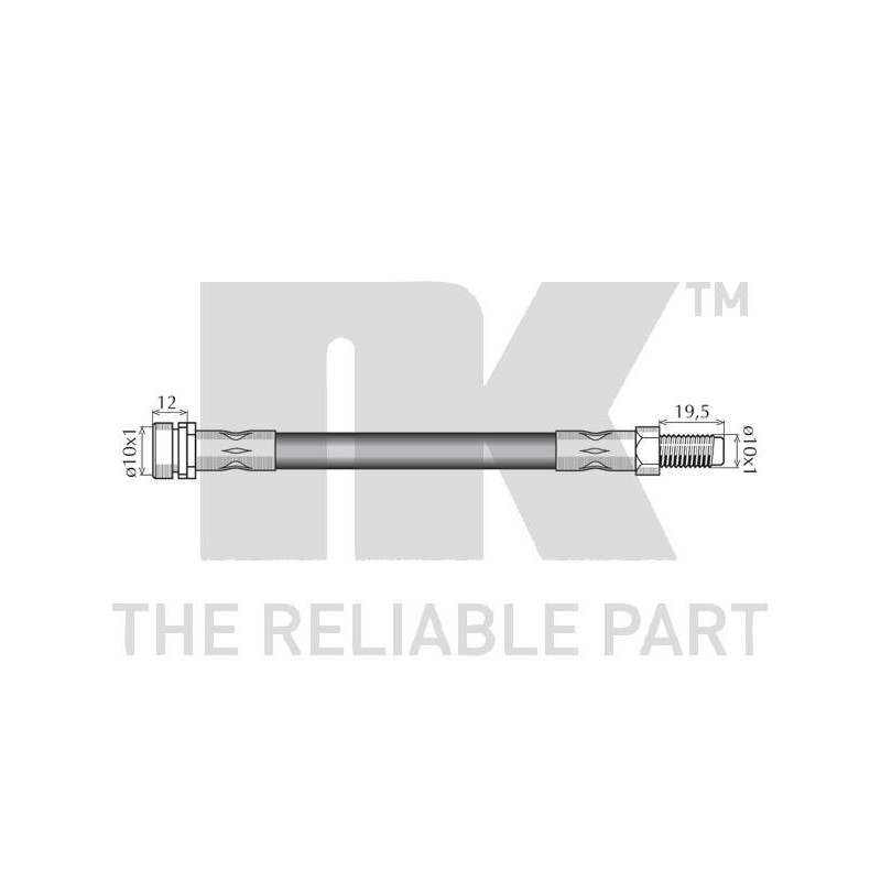 Flexible de frein NK