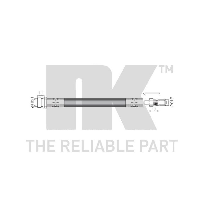 Flexible de frein NK
