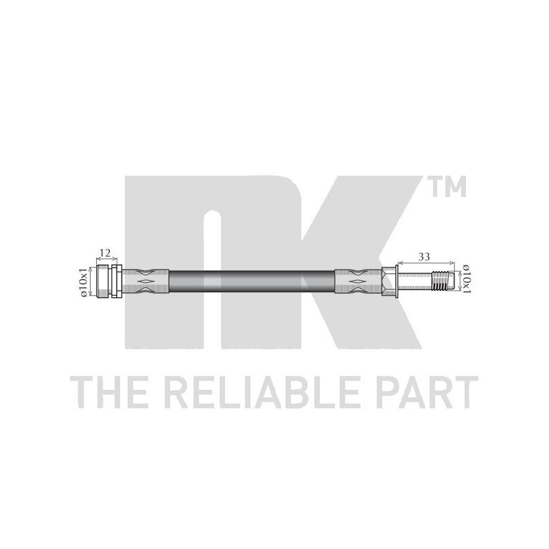 Flexible de frein NK