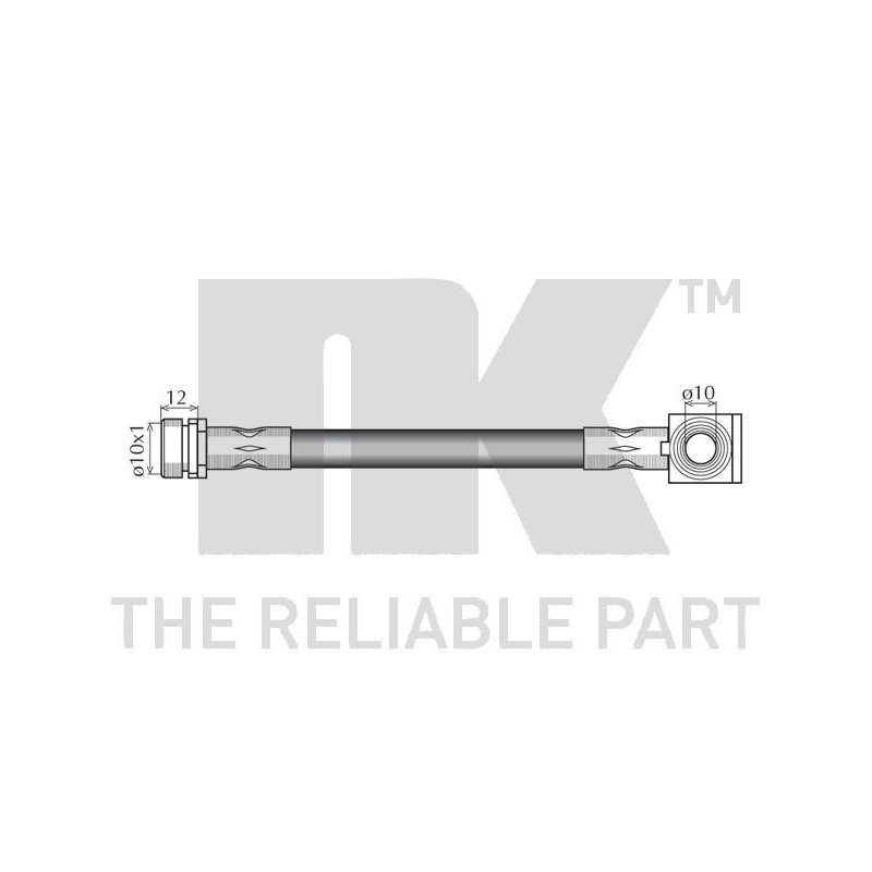 Flexible de frein NK