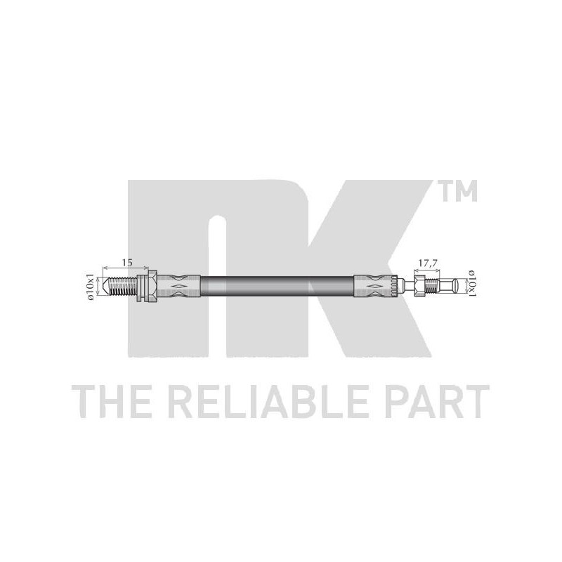 Flexible de frein NK