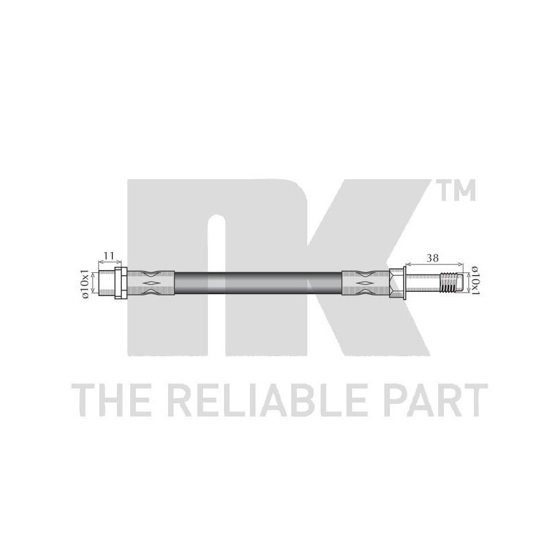 Flexible de frein NK