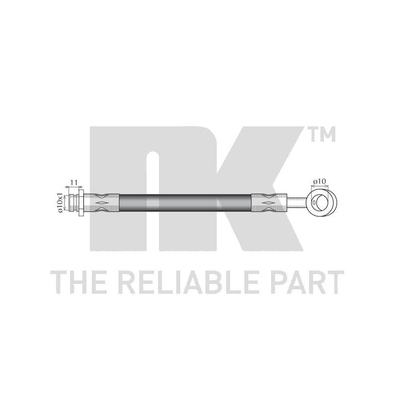 Flexible de frein NK