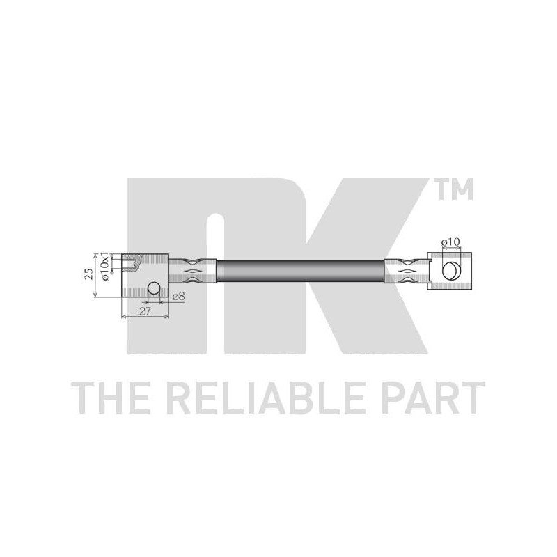 Flexible de frein NK