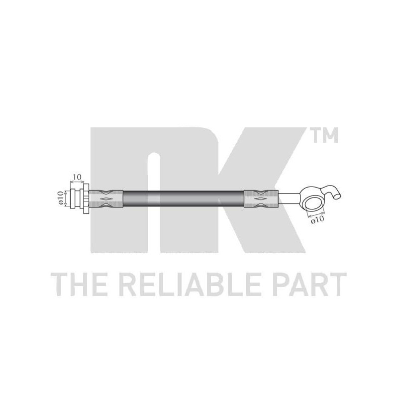 Flexible de frein NK
