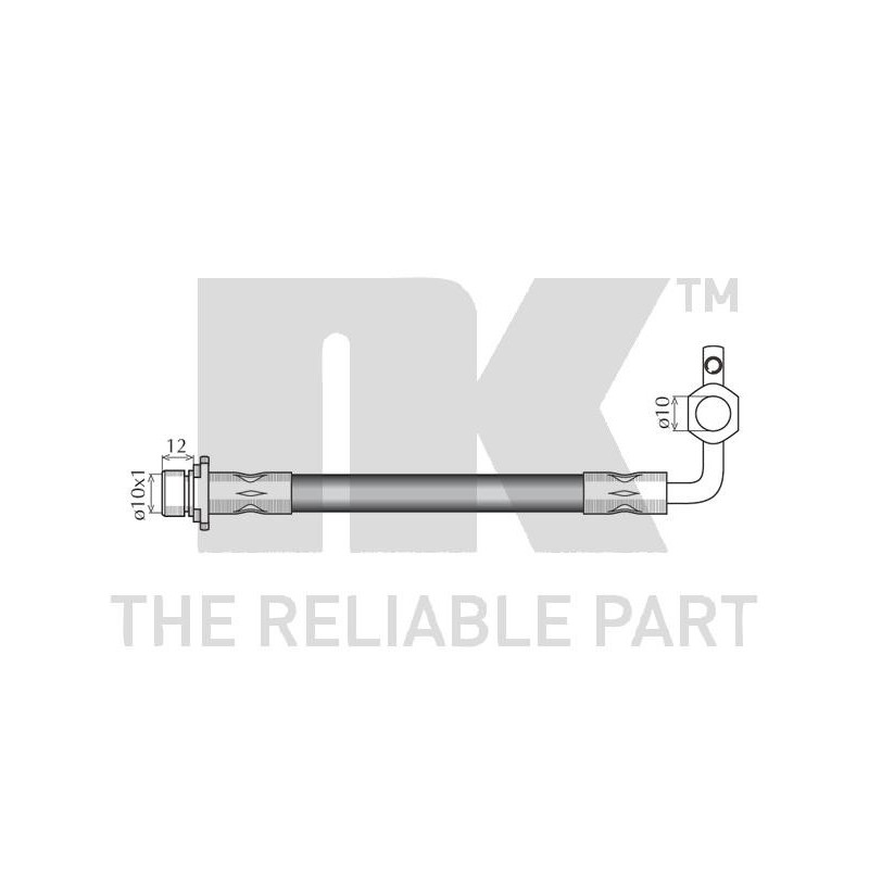 Flexible de frein NK