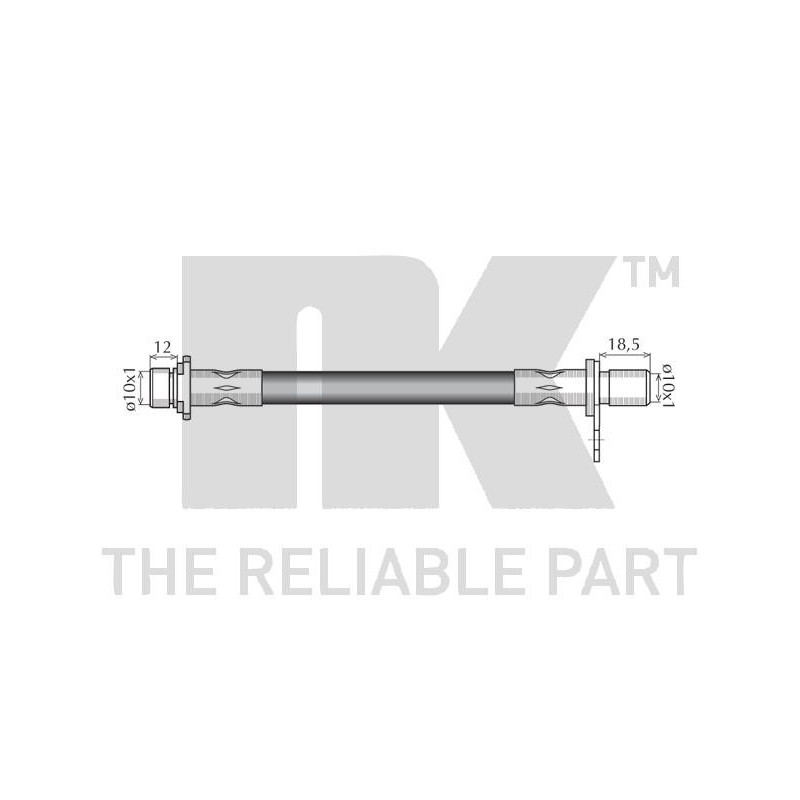 Flexible de frein NK