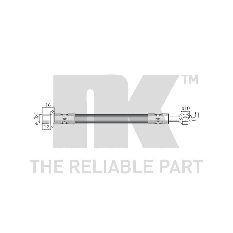 Flexible de frein NK