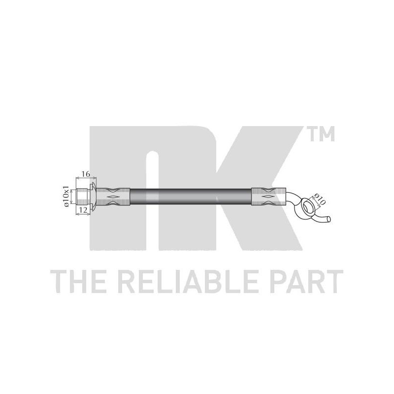 Flexible de frein NK