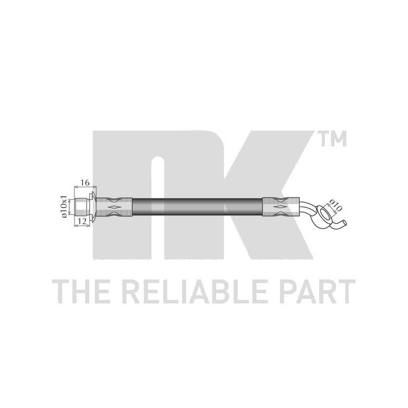 Flexible de frein NK