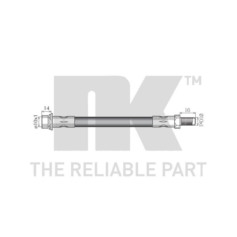 Flexible de frein NK