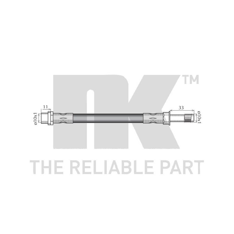 Flexible de frein NK