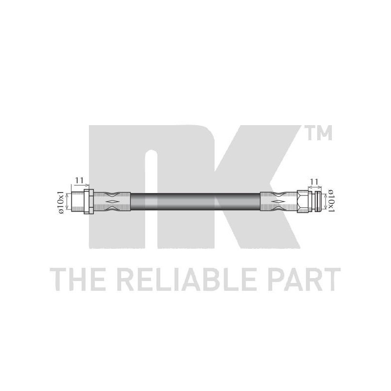 Flexible de frein NK