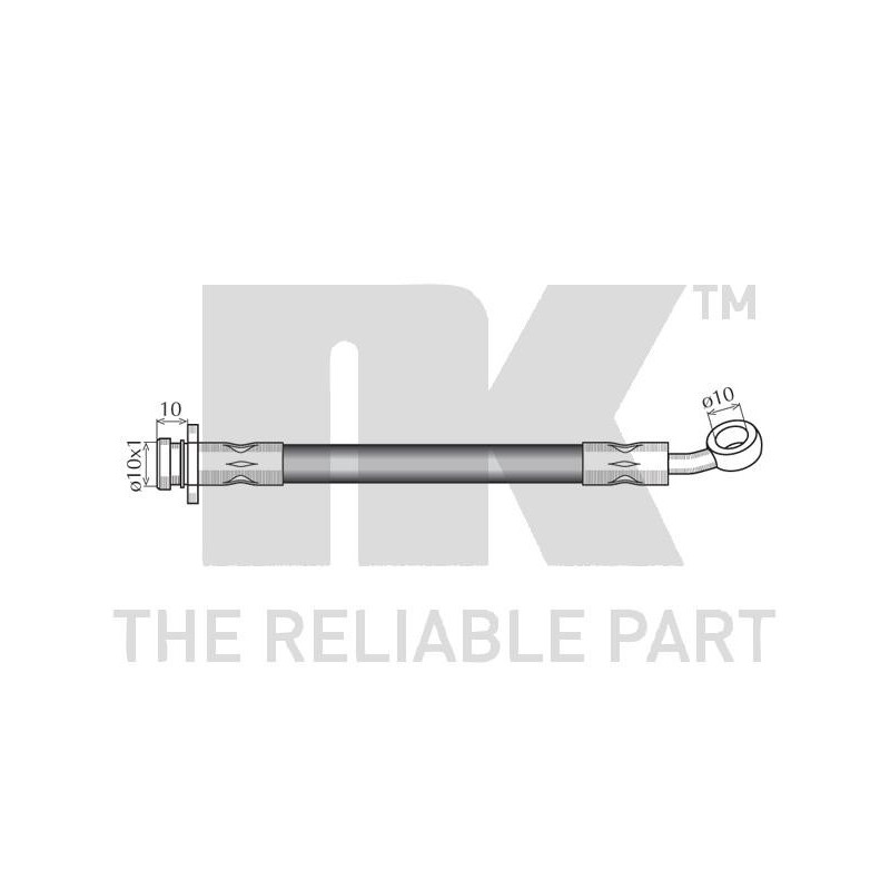Flexible de frein NK