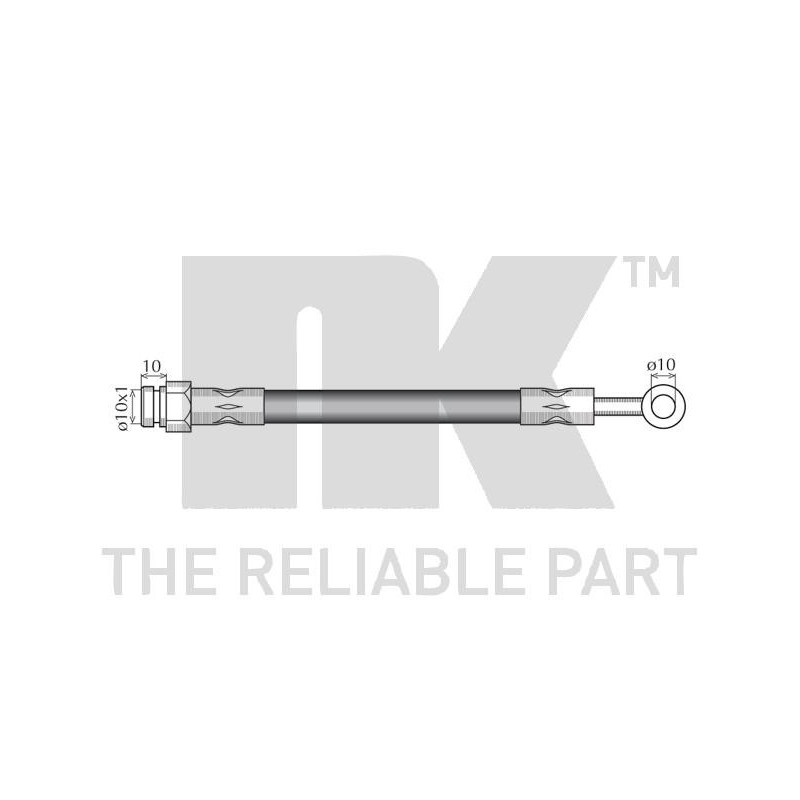 Flexible de frein NK