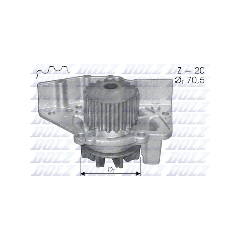 Pompe à eau DOLZ