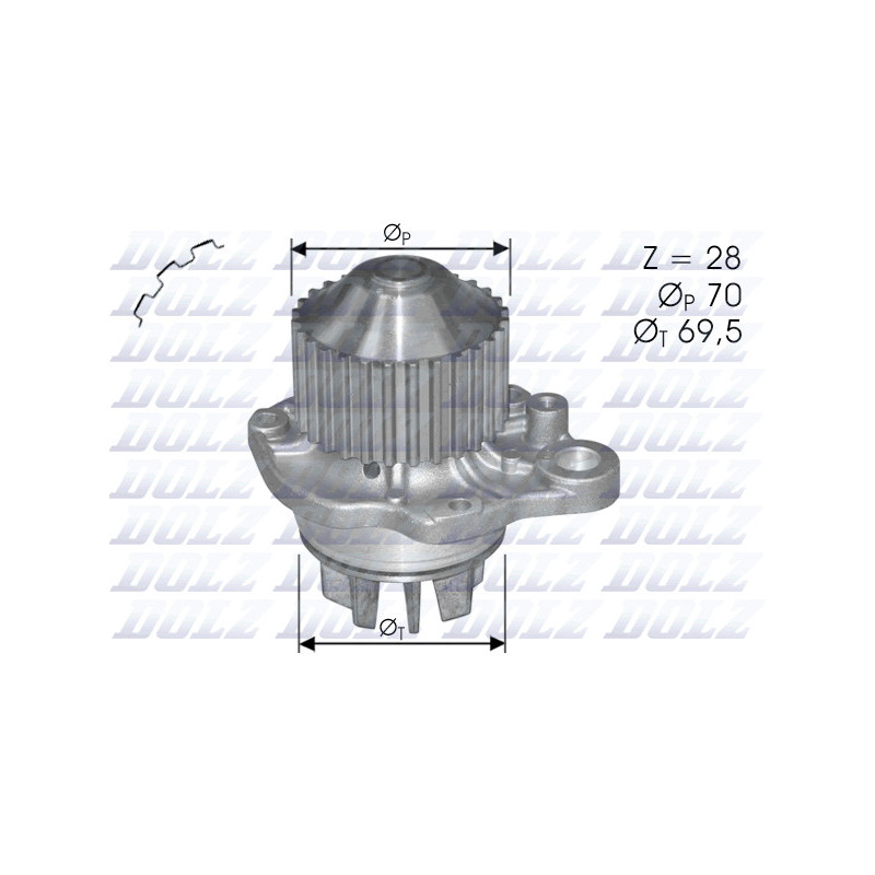 Pompe à eau DOLZ