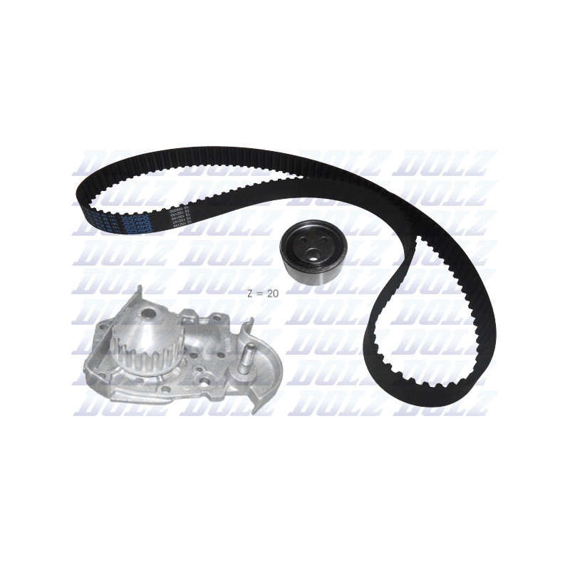 Kit de distribution + pompe à eau DOLZ