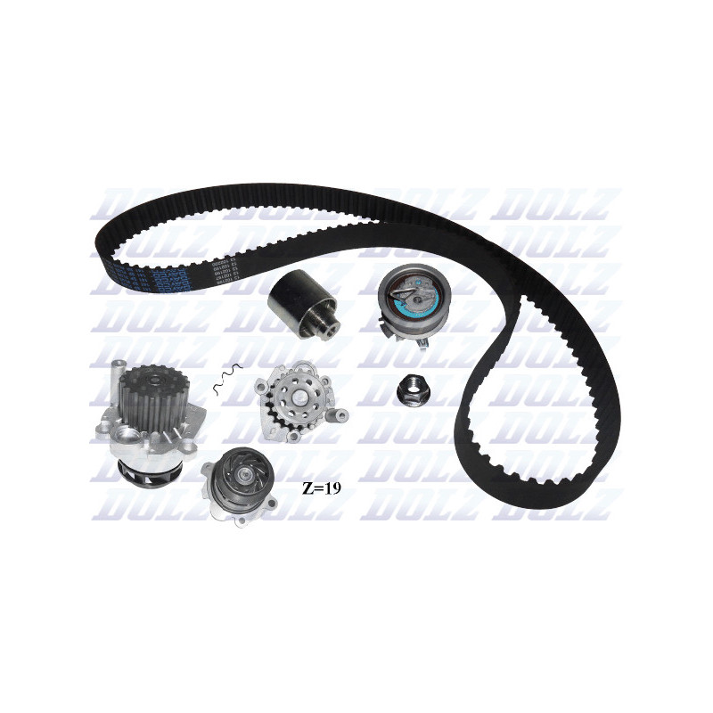 Kit de distribution + pompe à eau DOLZ