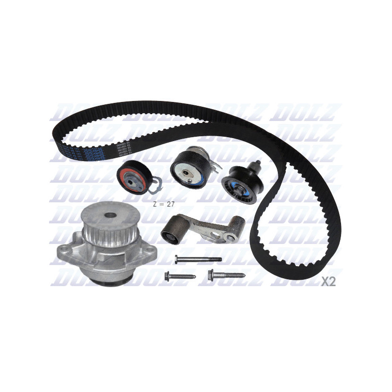 Kit de distribution + pompe à eau DOLZ