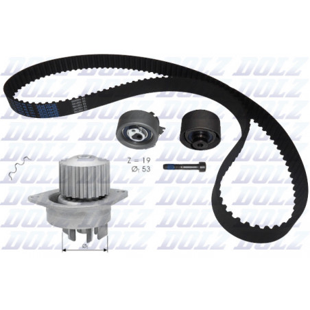 Kit de distribution + pompe à eau DOLZ