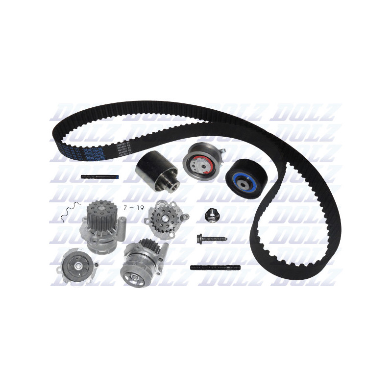 Kit de distribution + pompe à eau DOLZ