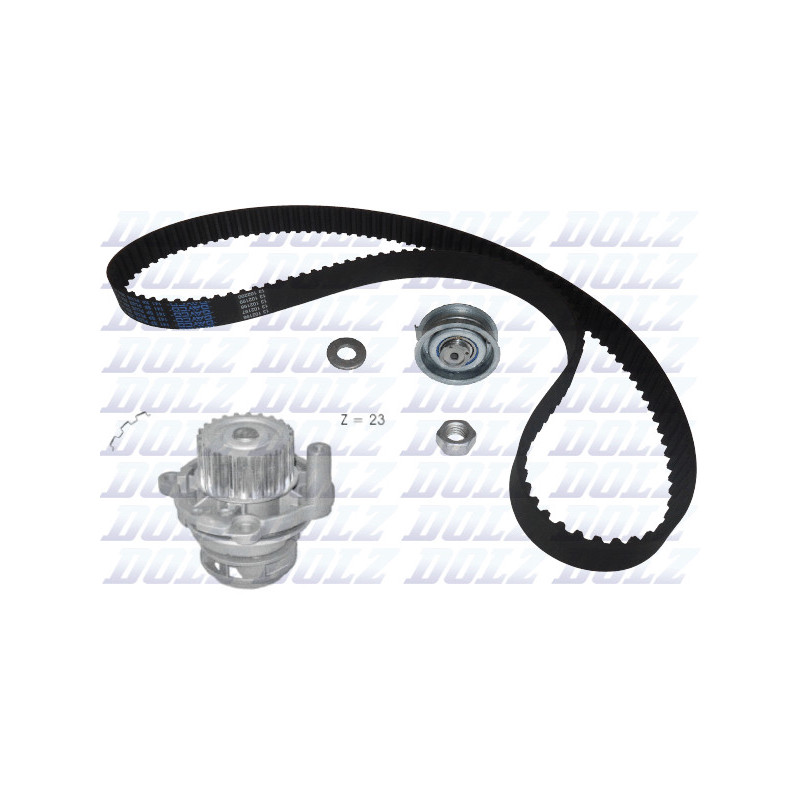 Kit de distribution + pompe à eau DOLZ