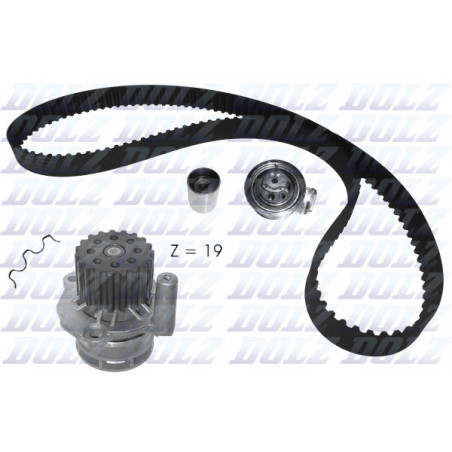 Kit de distribution + pompe à eau DOLZ