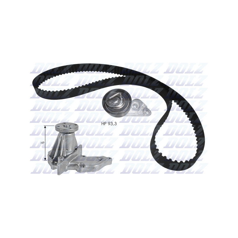 Kit de distribution + pompe à eau DOLZ