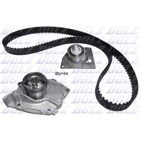 Kit de distribution + pompe à eau DOLZ