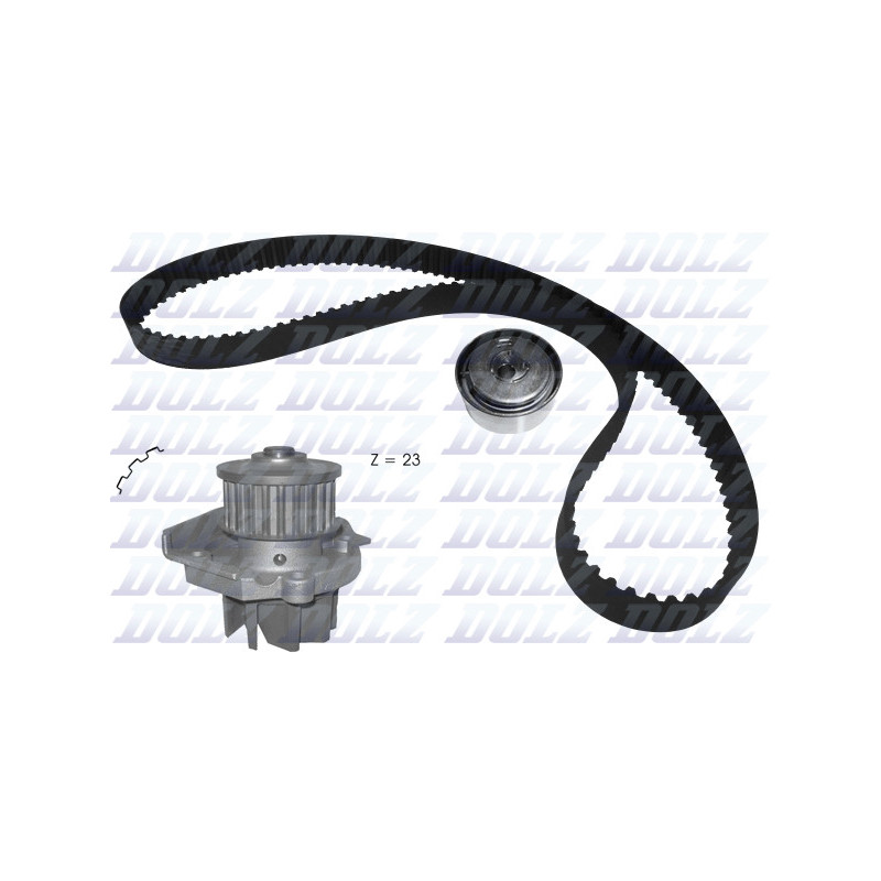 Kit de distribution + pompe à eau DOLZ