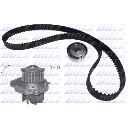 Kit de distribution + pompe à eau DOLZ