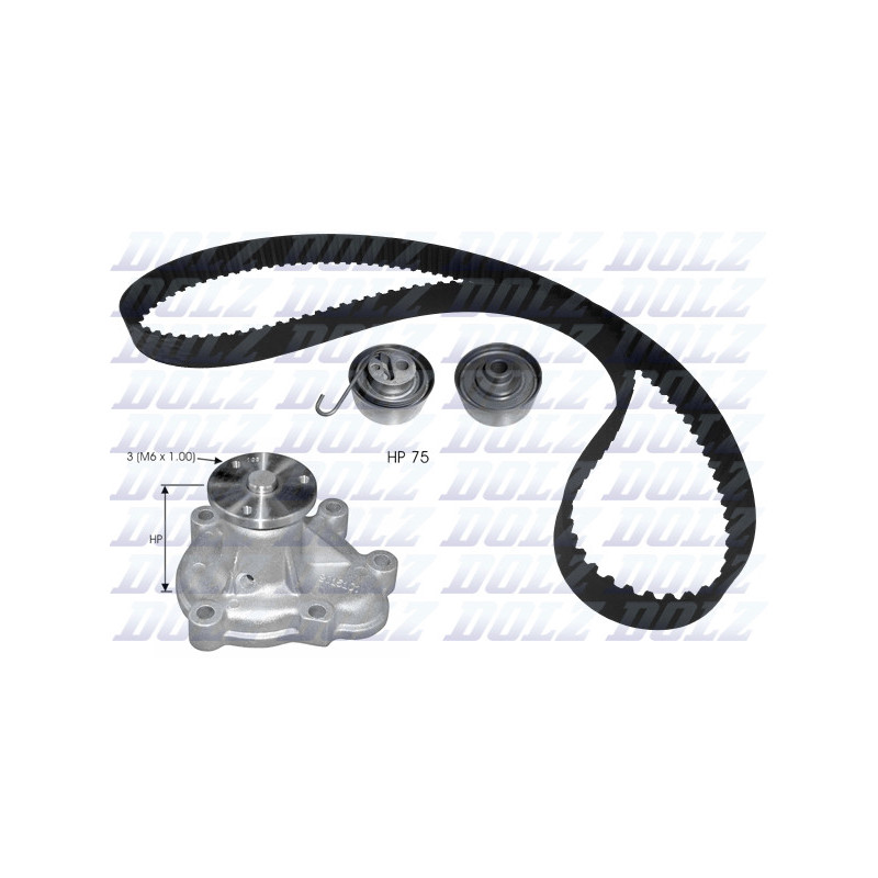 Kit de distribution + pompe à eau DOLZ