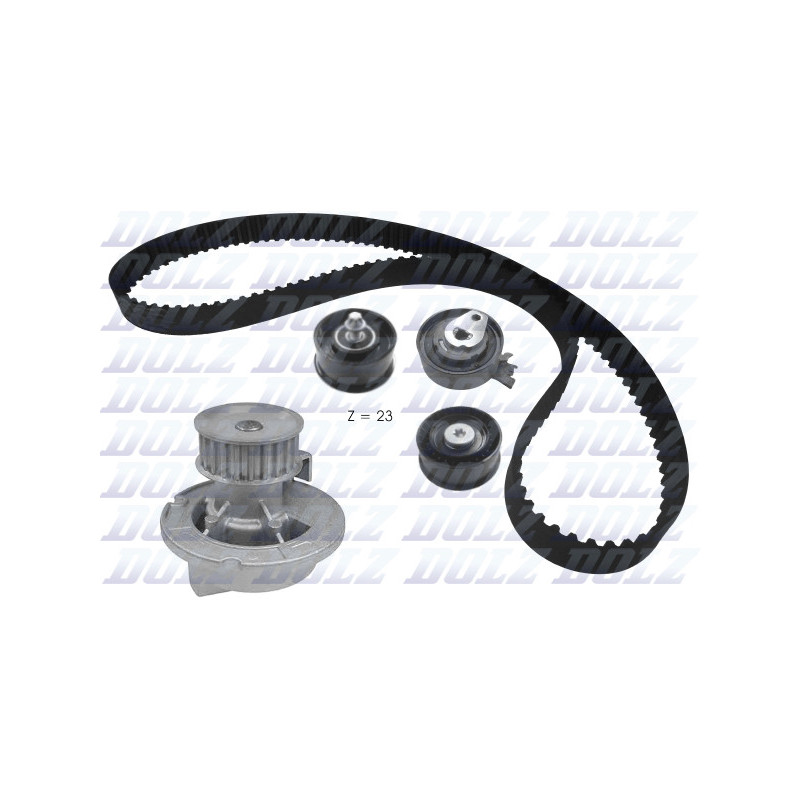 Kit de distribution + pompe à eau DOLZ